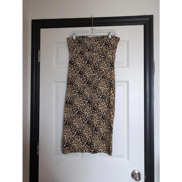Large NWOT cheetah dress - Picture 3 of 6